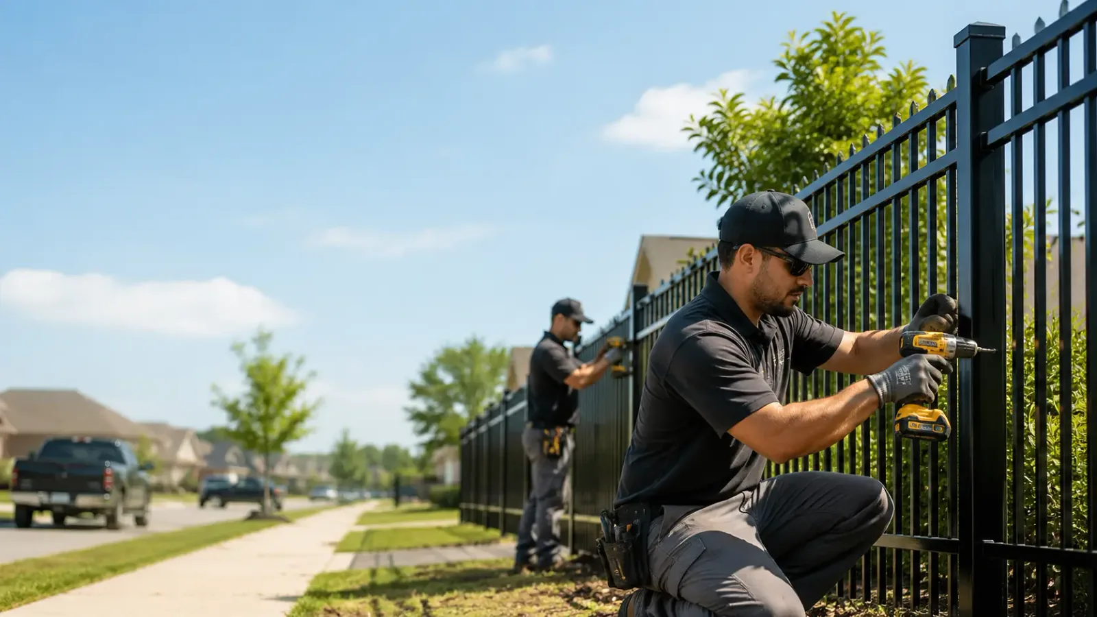 Metal Fence Installation in Martinsville, VA